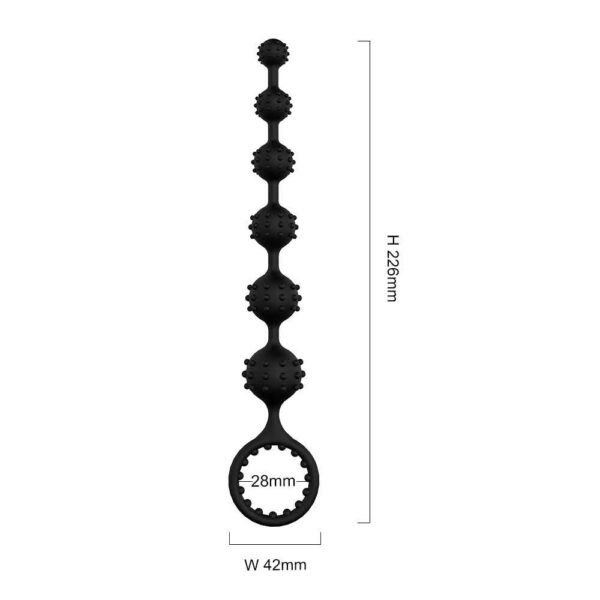 Toto silicone anal beads 3