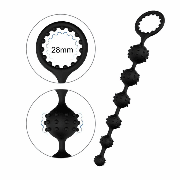 Toto silicone anal beads 4