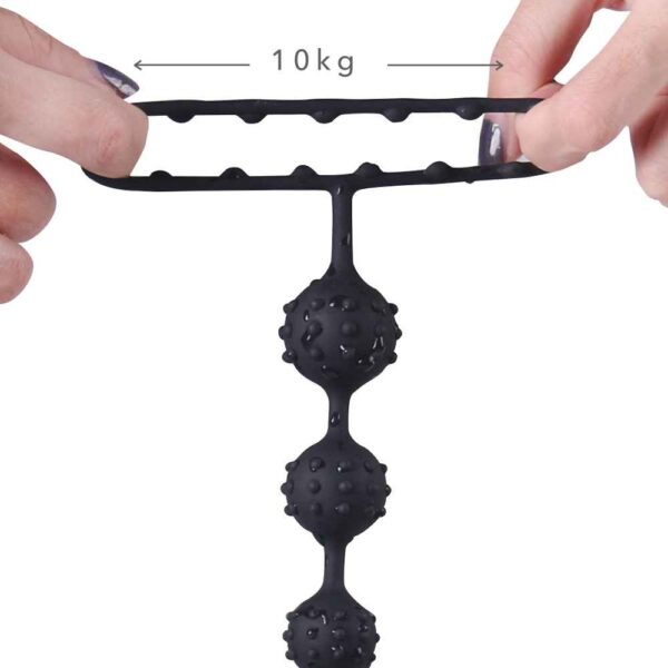 Toto silicone anal beads 5