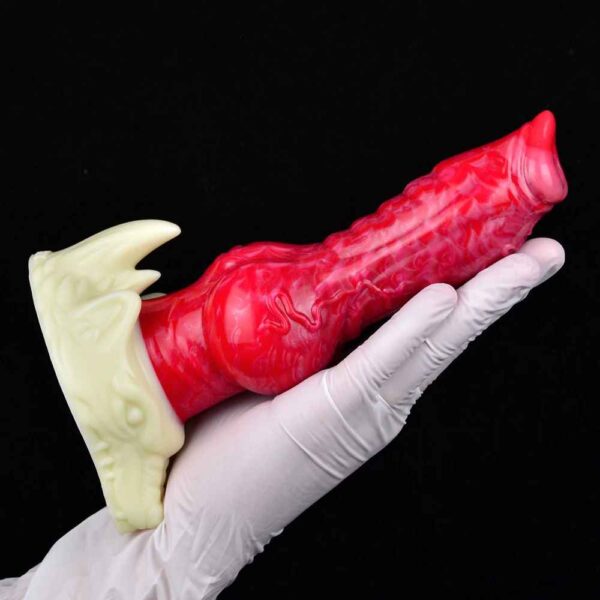 Wolf dog knot dildo 7.95 inch 4