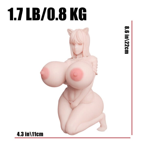 Yua silicone fantasy torso sex doll 1 kg 6
