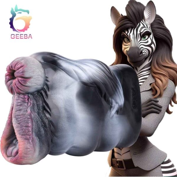 Zebra animal masturbator 2