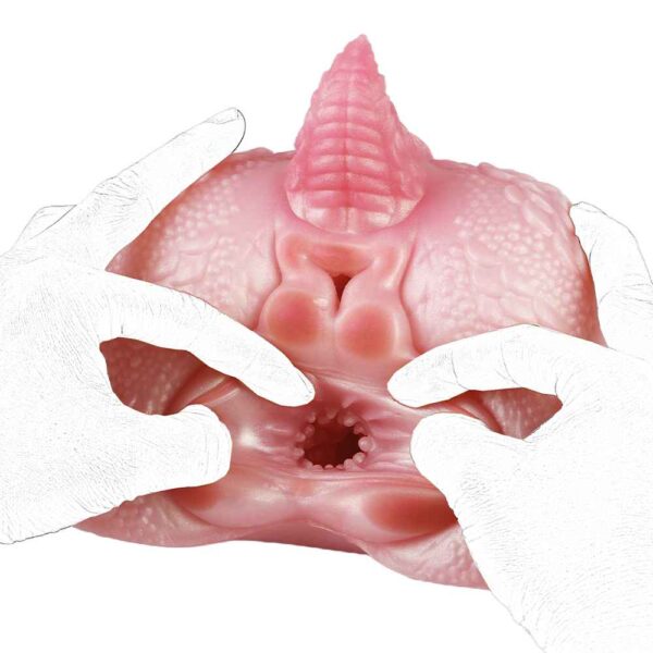 Fire dragon animal masturbator 4