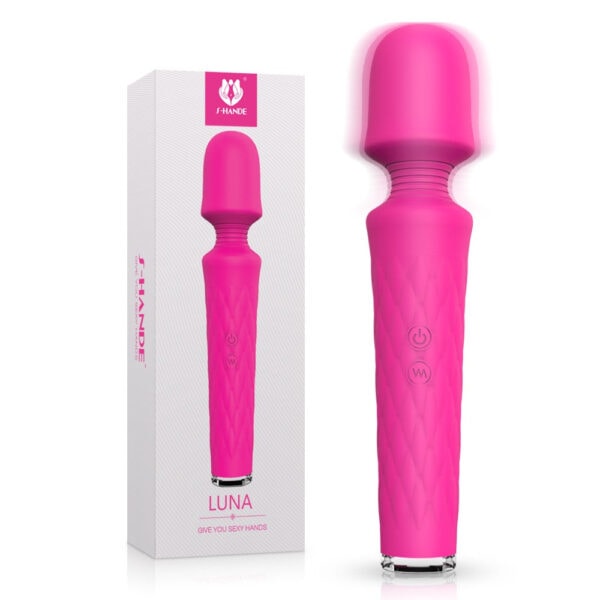 Luna silicone wand vibrator 1