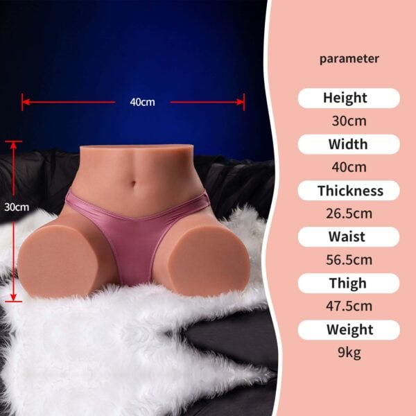 Silicone ass masturbator 9 kg 1