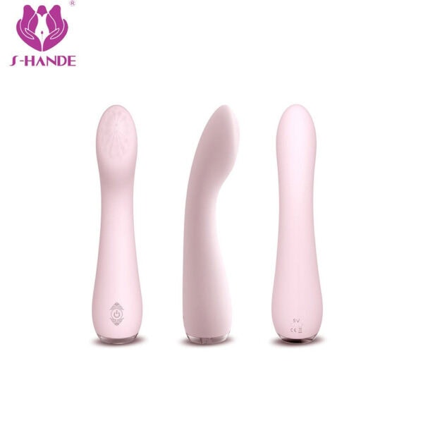 Silicone vibrator lisa pink seduction 1
