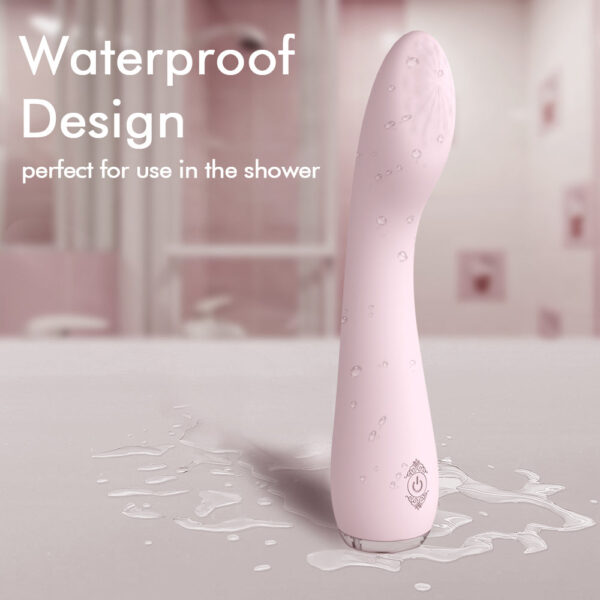 Silicone vibrator lisa pink seduction 4
