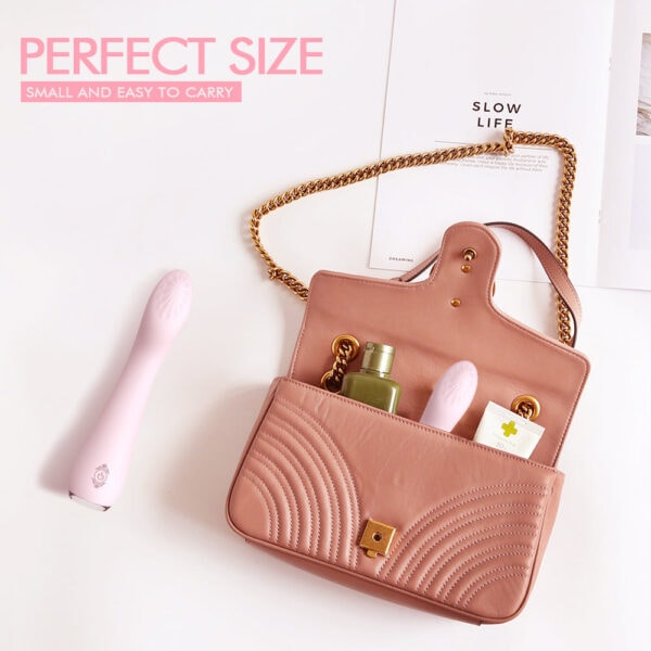 Silicone vibrator lisa pink seduction 5