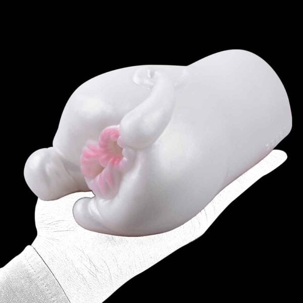 White pig animal masturbator 5